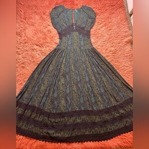 NWOT Free People Prairie Flower Maxi Dress. Size 0